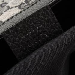 مملوكة مسبقًا Gucci Grey Abbey D Ring Convertible Tote