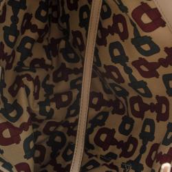 مملوكة مسبقًا Gucci Cream Guccissima 85th Anniversary Hobo