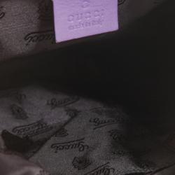 مملوكة مسبقًا Gucci Purple Whipstitch Leather New Jackie Hobo