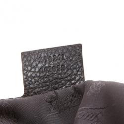 Pre Owned Gucci Techno Medium Hobo With Tassel With Bamboo Detail