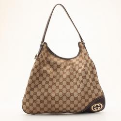 Pre Owned Gucci New Britt Medium Hobo