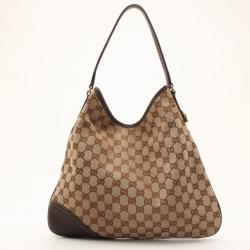Pre Owned Gucci New Britt Medium Hobo