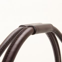 Pre Owned Gucci Black GG Monogram Medium Hobo