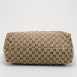 مملوكة مسبقًا Gucci Brown GG Tassel Tote