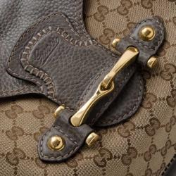 مملوكة مسبقًا Gucci Monogram Horsebit Large Tote