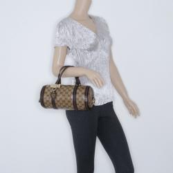 Pre Owned Gucci Duchessa Small Boston Bag