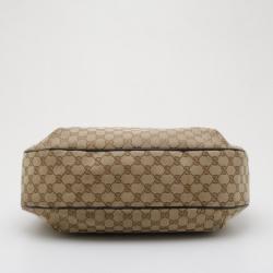 مملوكة مسبقًا  Gucci New Ladies Web GG Hobo Bag