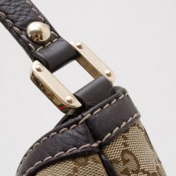 مملوكة مسبقًا  Gucci New Ladies Web GG Hobo Bag