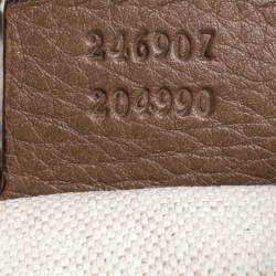 مملوكة مسبقًا Gucci White Flora Canvas and Leather Large Jackie O Hobo