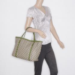 مملوكة مسبقًا Gucci Nice GG Supreme Canvas Tote 