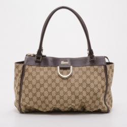 مملوكة مسبقًا Gucci Monogram Large Abbey Tote with Wallet