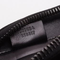 Pre Owned Gucci Black Suede Wristlet