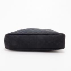 مملوكة مسبقًا Gucci Black Monogram Horsebit Hobo