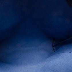 Pre Owned Gucci Vintage Navy Monogram Tote