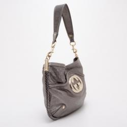 مملوكة مسبقًا Gucci Metallic Guccissima 'Britt' Hobo