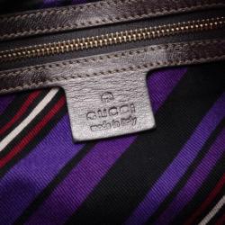 مملوكة مسبقًا Gucci Metallic Guccissima 'Britt' Hobo