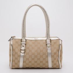 Pre Owned Gucci Monogram Speedy Joy Boston Bag