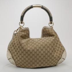 Pre Owned Gucci Large Limited Edition Crest Patchwork Indy