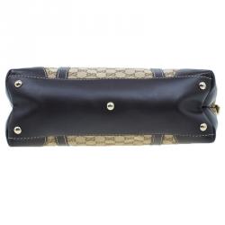 مملوكة مسبقًا حقيبة غوتشي لوفلي هارت كانفاس بيج مونوغرامي حرفي G المتشابكين