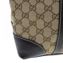 مملوكة مسبقًا حقيبة غوتشي لوفلي هارت كانفاس بيج مونوغرامي حرفي G المتشابكين