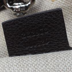 Pre Owned حقيبة غوتشي ويب سانسيت كلاسيكية كانفاس بني مونوغرامي وسط