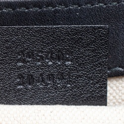 مملوكة مسبقًا Gucci Black Guccissima Leather Medium Emily Shoulder Bag