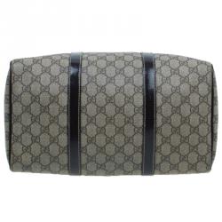 Pre Owned حقيبة غوتشي جوي بوسطن كانفاس غوتشيسيما بيج مقوى متوسطة