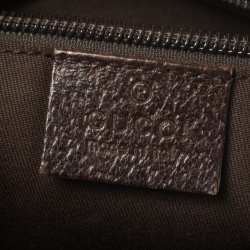 Pre Owned Gucci Brown/Beige GG Canvas Messenger Bag