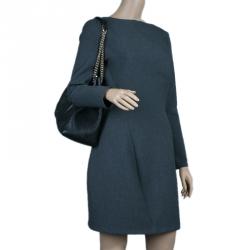 Pre Owned Gucci Black Leather Medium Soho Shoulder Bag
