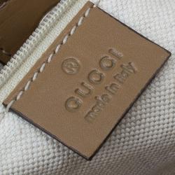 Pre Owned Gucci Brown Python Medium Sukey Tote