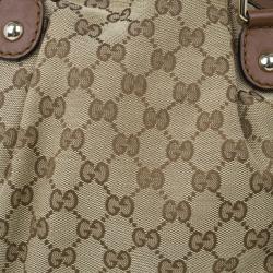 مملوكة مسبقًا حقيبة يد غوتشي سوكي دوم كانفاس مونوجرامي