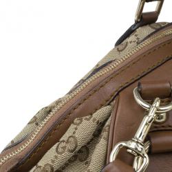 مملوكة مسبقًا حقيبة يد غوتشي سوكي دوم كانفاس مونوجرامي