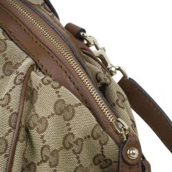 مملوكة مسبقًا حقيبة يد غوتشي سوكي دوم كانفاس مونوجرامي