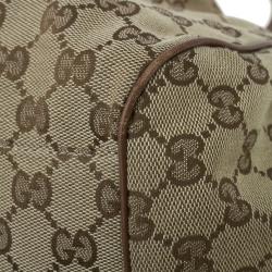 مملوكة مسبقًا حقيبة يد غوتشي سوكي دوم كانفاس مونوجرامي