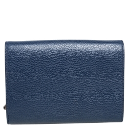Gucci Blue Leather Dionysus Wallet On Chain
