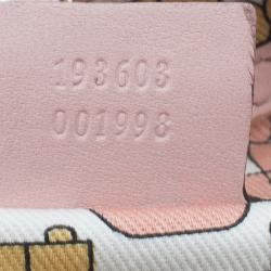 Pre Owned Gucci Pink Guccissima Leather Medium Joy Boston Bag