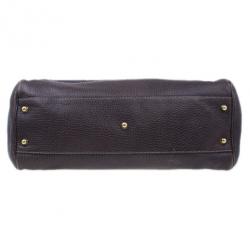 Pre Owned Gucci Brown Leather Guccisima Large New Pelham Hobo