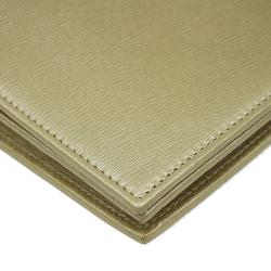 Pre Owned محفظة غوتشي بيتي جلد ذهبي ميتاليك بسلسلة