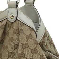 مملوكة مسبقًا حقيبة غوتشي سوكي كانفاس GG بيج متوسطة