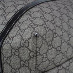 Pre Owned Gucci Monogram Canvas Rose Heart Tattoo Tote