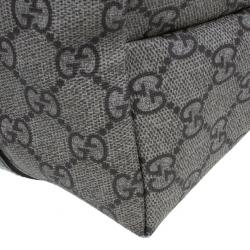 Pre Owned Gucci Monogram Canvas Rose Heart Tattoo Tote