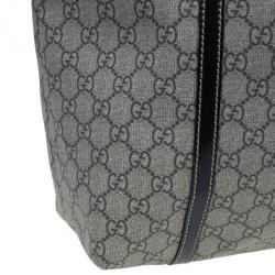 Pre Owned Gucci Monogram Canvas Rose Heart Tattoo Tote