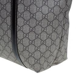 Pre Owned Gucci Monogram Canvas Rose Heart Tattoo Tote