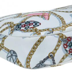 Pre Owned حقيبة يد هوبو غوتشي طبع ساتان حرير