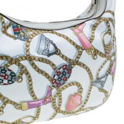 Pre Owned حقيبة يد هوبو غوتشي طبع ساتان حرير