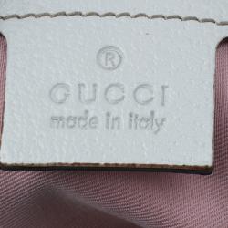 Pre Owned حقيبة يد هوبو غوتشي طبع ساتان حرير