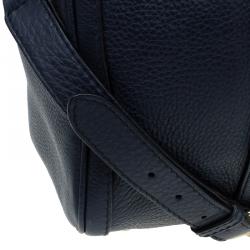 مملوكة مسبقًا حقيبة غوتشي بوسطن ويب متوسطة جلد أسود