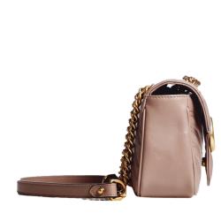 Gucci Marmont Matelasse Small Shoulder Bag Beige – DAC