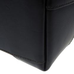 مملوكة مسبقًا Gucci Beige Canvas and Leather Vertical Web Tote