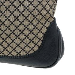 مملوكة مسبقًا حقيبة غوتشي نيو جاكي متوسطة كانفاس دايمانت بيج/ أسود